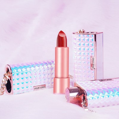 Customized Shiny Hydrating Glitter Lipstick OEM Supplier